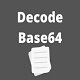 decode base64 strings